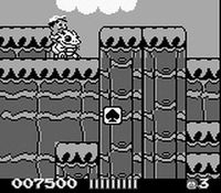 une photo d'Ã©cran de Adventure Island sur Nintendo Game Boy